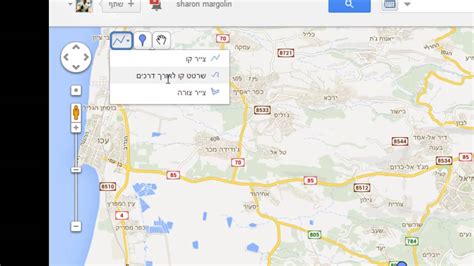גוגל מפות מסלולים ישראל